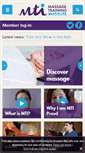 Mobile Screenshot of massagetraining.co.uk